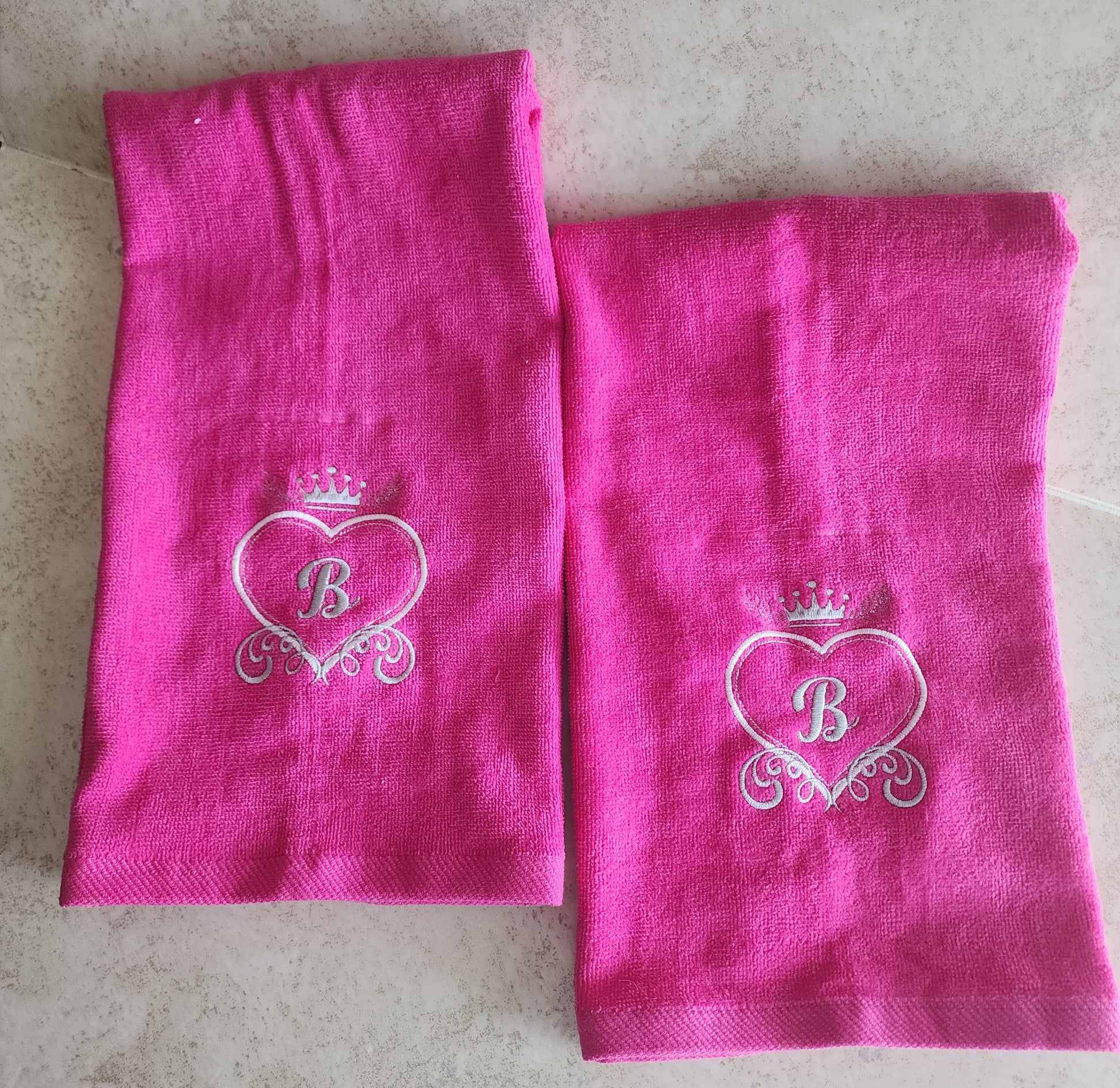 VEDULEKA Custom Embroidered Towel Set of 3, Monogrammed Washcloth & Hand  Towel & Bath Towel, 100% Cotton Luxury Personalized Towel Sets for